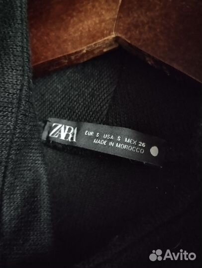 Платье zara черное размер S