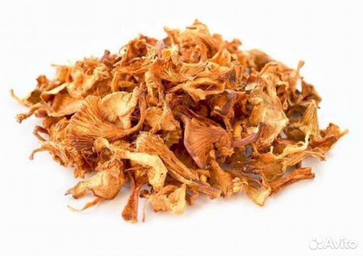 Сушеные грибы лисички