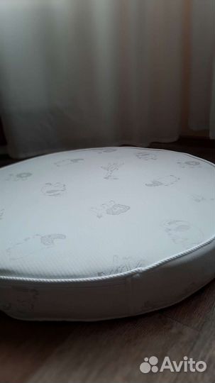 Матрас детский круглый в кроватку d75
