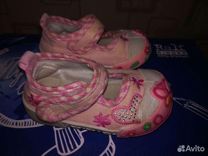 Кеды детские для девочки