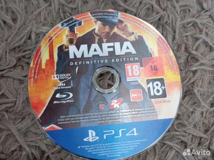 Mafia ps4