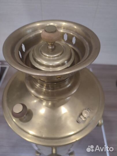 Самовар на дровах старинный