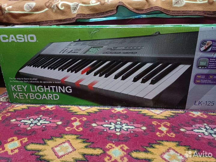 Синтезатор casio lk-125