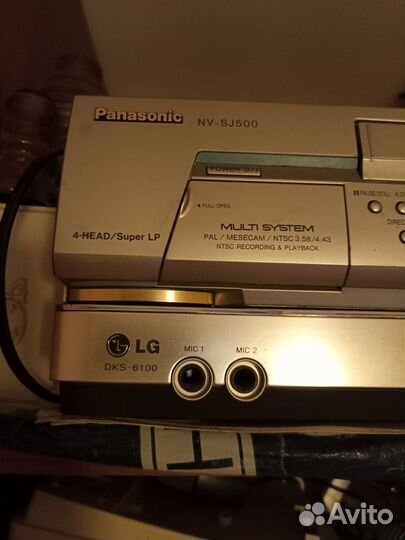 Видеомагнитофон panasonic nv -sj500