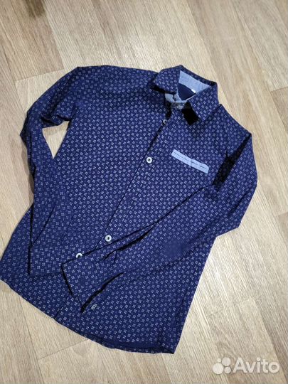 Рубашка на мальчика 128 134