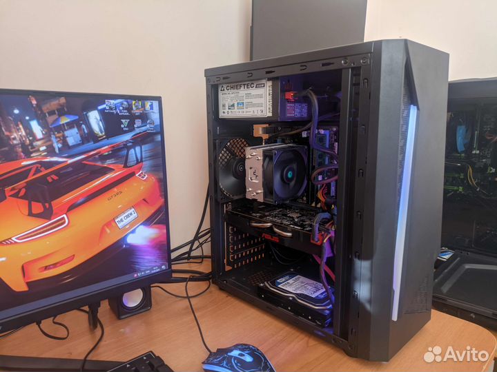 I7/16 озу/RX470/SSD240+HDD320