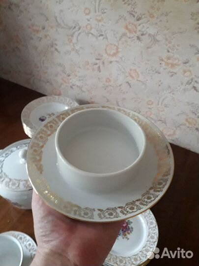 Сервиз столовый 6 пермон Чехословакия, 1970г