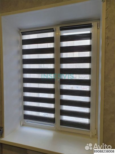 Горизонтальные жалюзи на пластиковые