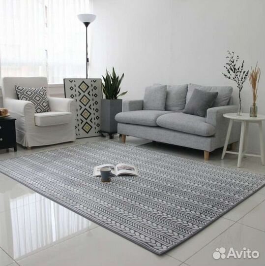 Ковер серый Новый 1.7на2