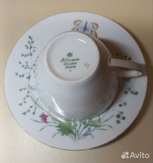 Чайное трио Германия. Фарфор