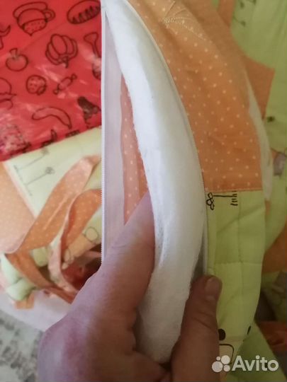 Бортики в кроватку +балдахин на кровать