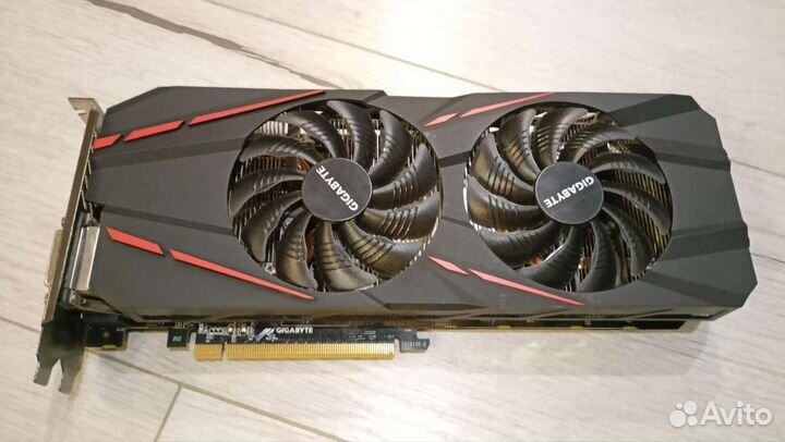 Видеокарта gigabyte nvidia GeForce GTX 1060, 6гб