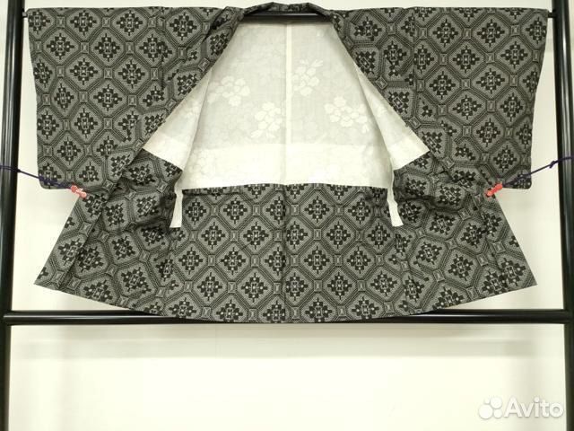 Шикарное хаори из натурального шелка, Япония