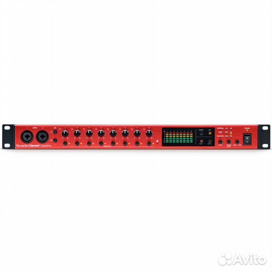 Микрофонный предусилитель focusrite Clarett+ OctoP