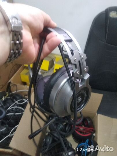 Игровые наушники с микрофоном