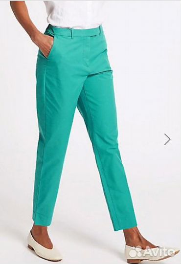 Брюки чинос средней посадки 7/8 Marks&Spencer