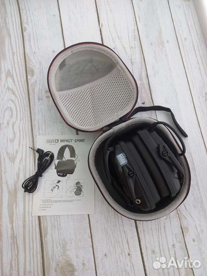 Активные наушники Howard leight impact sport+чехол