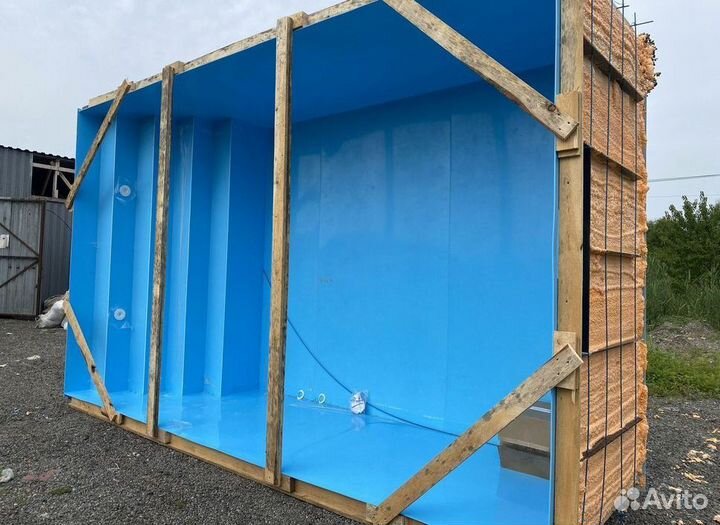 Бассейн с лестницей 4м*3м*1,5м