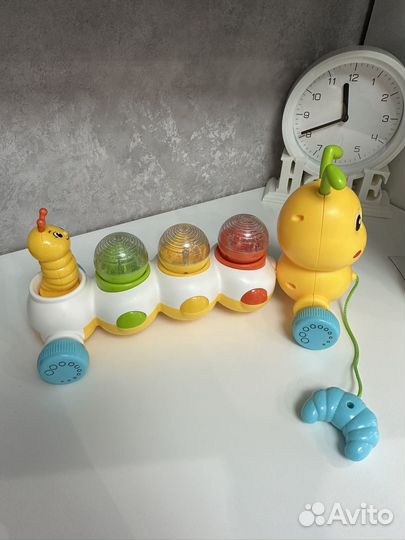Развивающие игрушки улитка музыкальная
