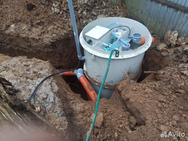 Монтаж септик канализация с гарантией