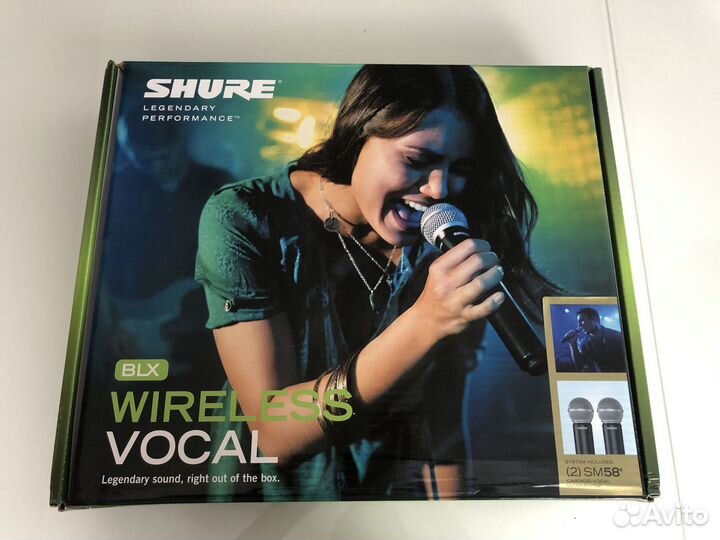Радиосистема Shure BLX288/SM58