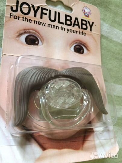 Соска «Усы» детская новая