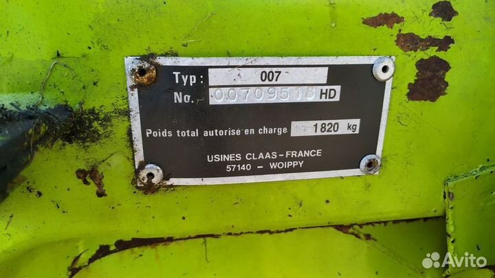Пресс-подборщик Claas Rollant, 1999