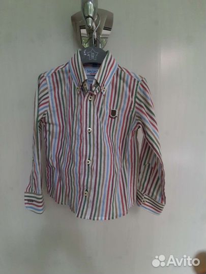 Комплект рубашка и жилетка 86 размер