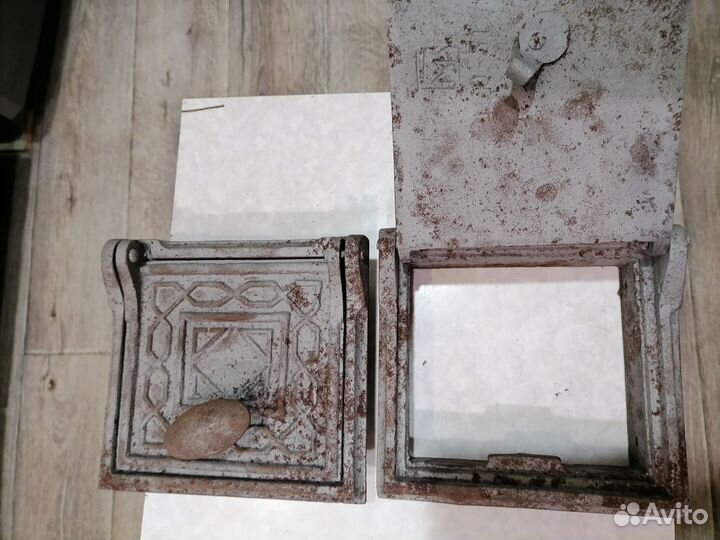 Дверца для печки чугунная