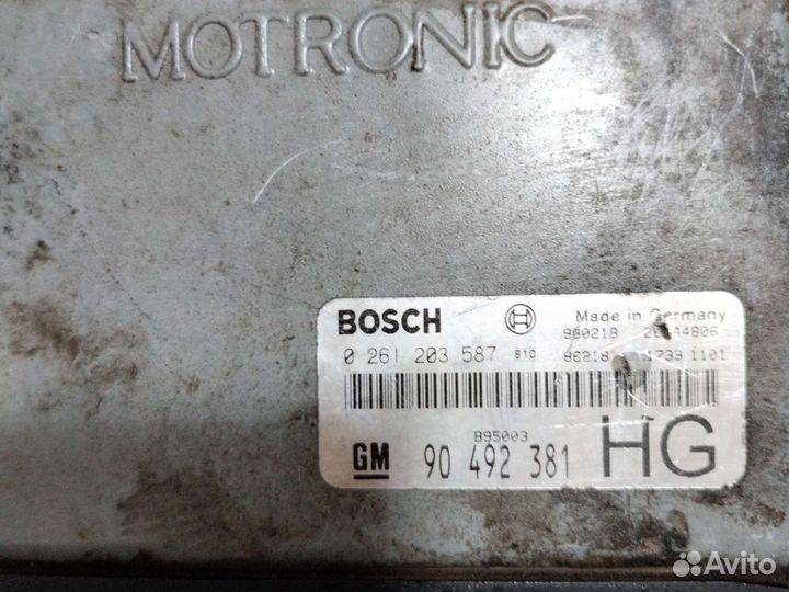 Эбу opel omega b