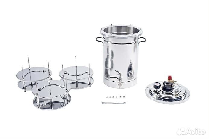 Автоклав Булат 25 литров, нержавеющая сталь