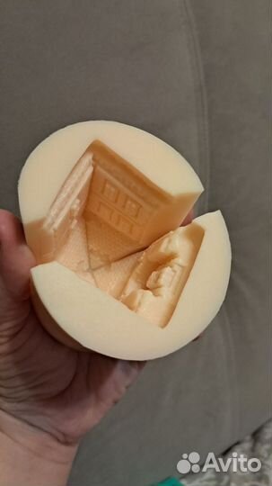 Силиконовая форма для свечи 