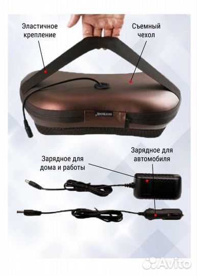 Массажная подушка Car & Home 8028