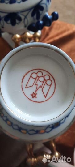Керамические горшки гжель СССР