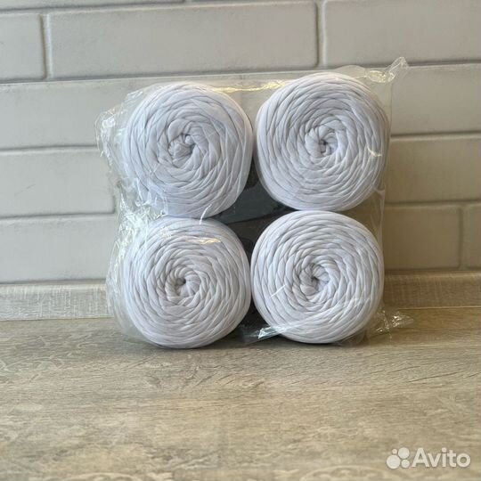 Трикотажная пряжа турецкая, Лента 97 хлопок 3 Ла