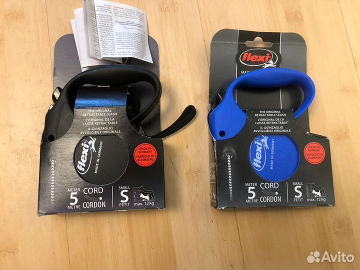Поводок-рулетка Flexi 5 м (Германия) S 12 кг нов
