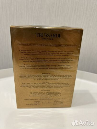 Trussardi My Land 100ml новая муж. туалетная вода