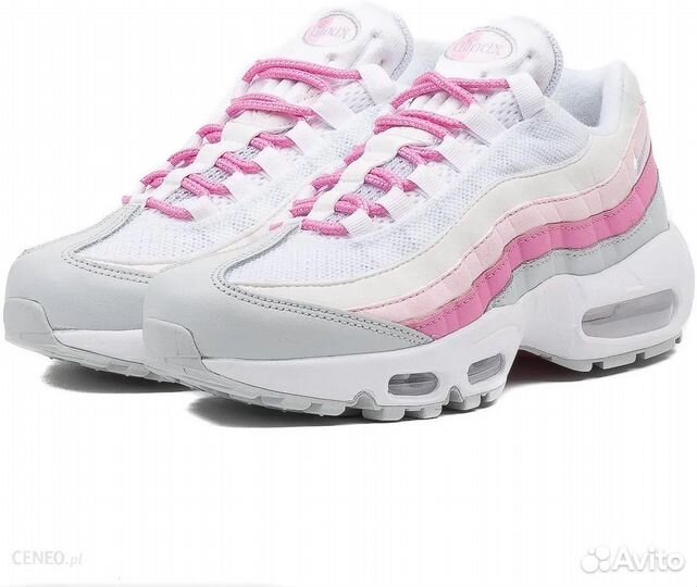 Женские Nike Air Max 95 White Pink