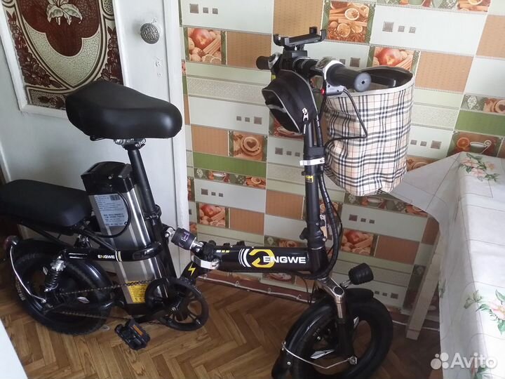 Легкий, складной мини электрический велосипед