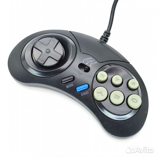 Игровая приставка Sega, слот MicroSD для игр