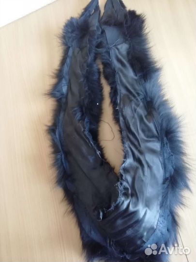 Меховой воротник песец