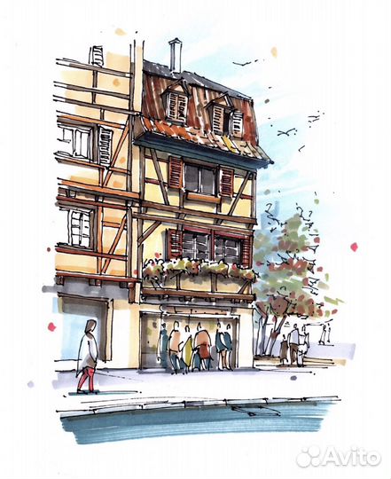 Мастер-классы по рисованию скетчинг