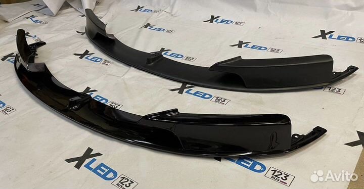 Сплиттер BMW F30 m tech м пакет