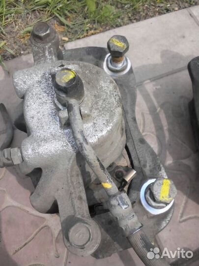 Суппорт тормозной hyundai solaris