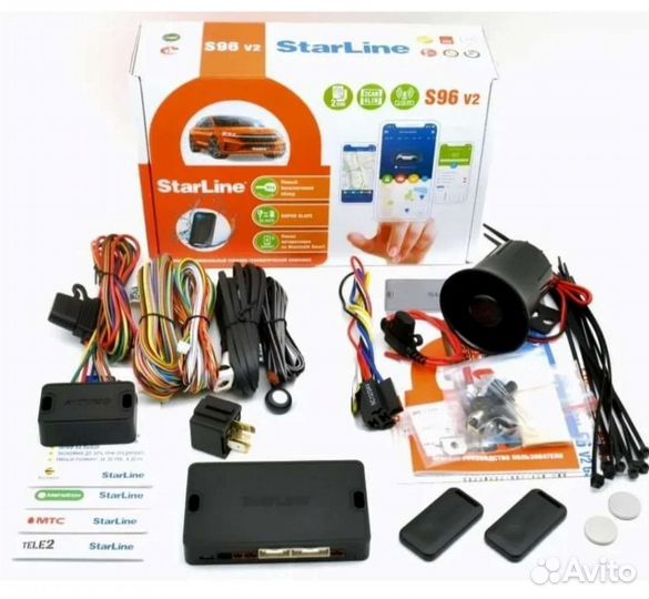 Сигнализация StarLine S96 GSM eco Установка