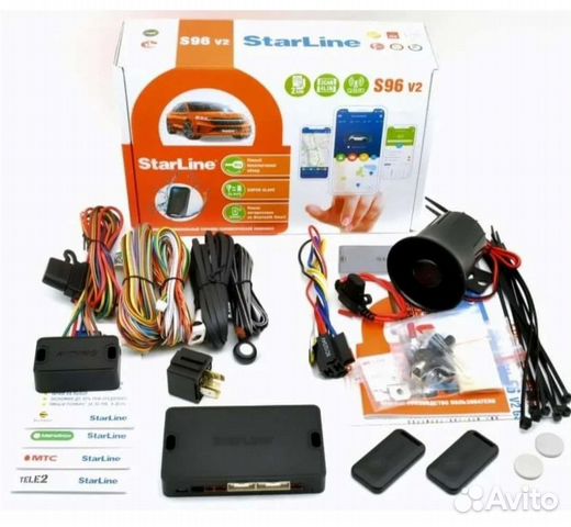 Сигнализация StarLine S96 GSM eco Установка