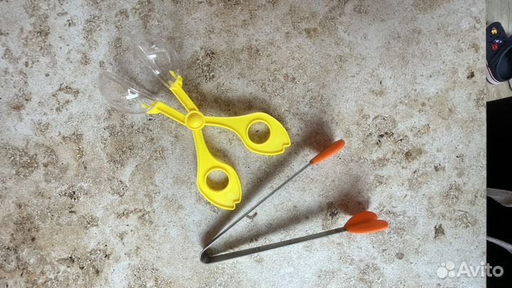 Ножницы Монтессори+пинцет