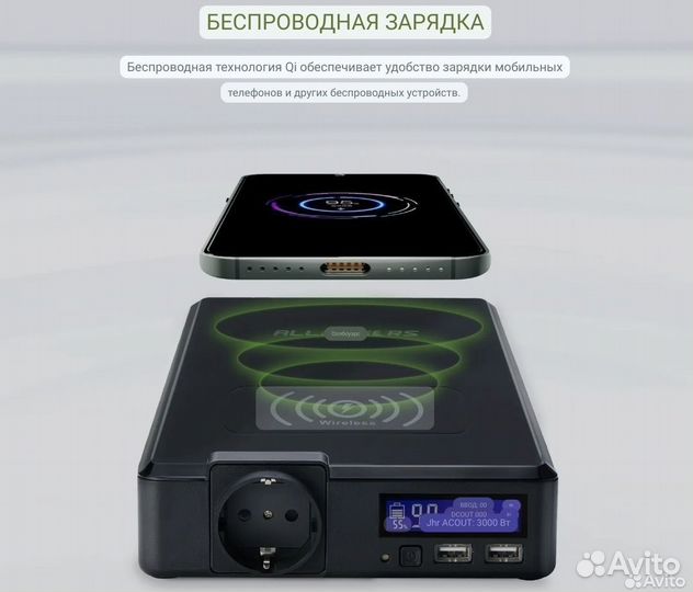 Портативная электростанция s 200(41600 mAh)