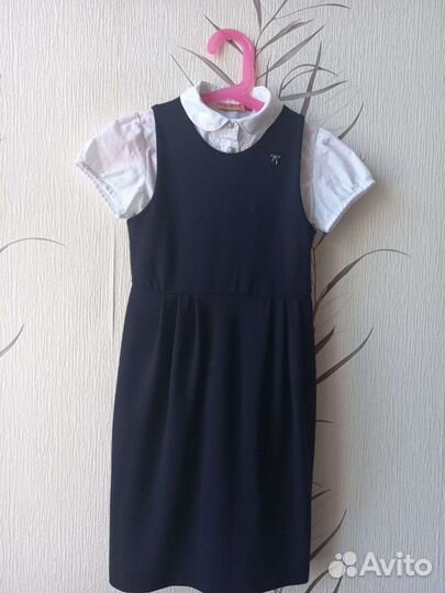 Блузка школьная 128