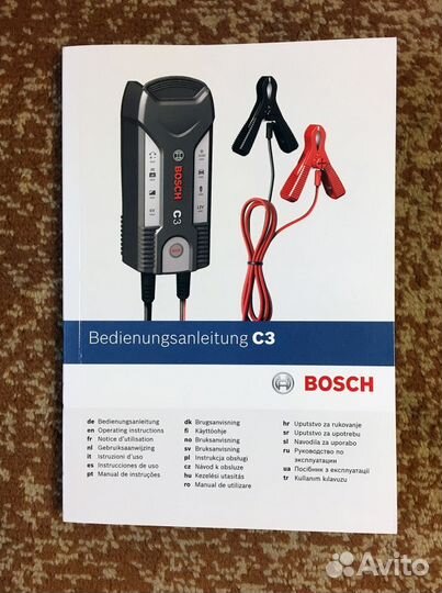 Зарядное устройство акб 12V и 6V для а/м Bosch C3